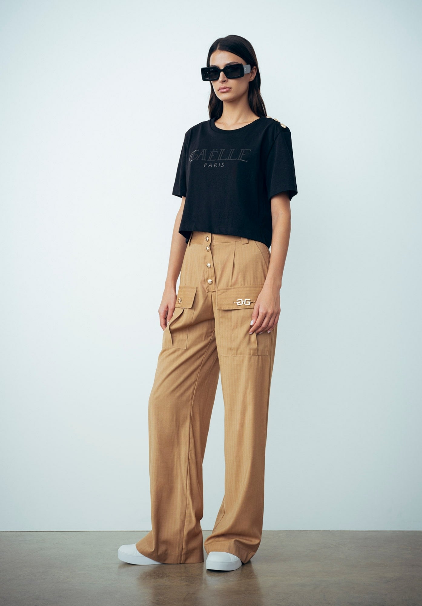 Gaëlle Paris donna pantalone GAABW00544 GI02 – LOUNGE SHOP