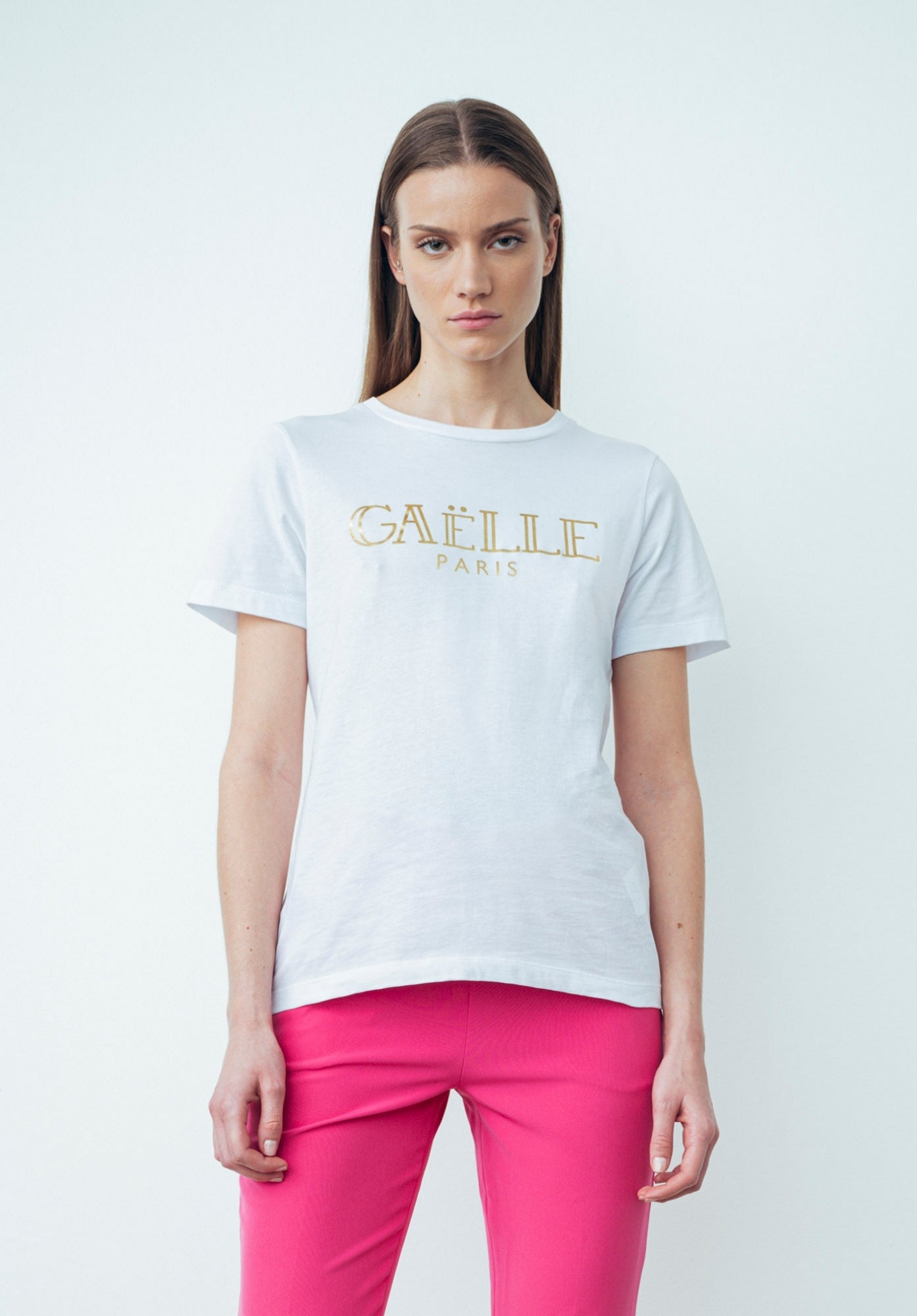 Gaëlle Paris  donna t-shirt GAABW00343 BI01