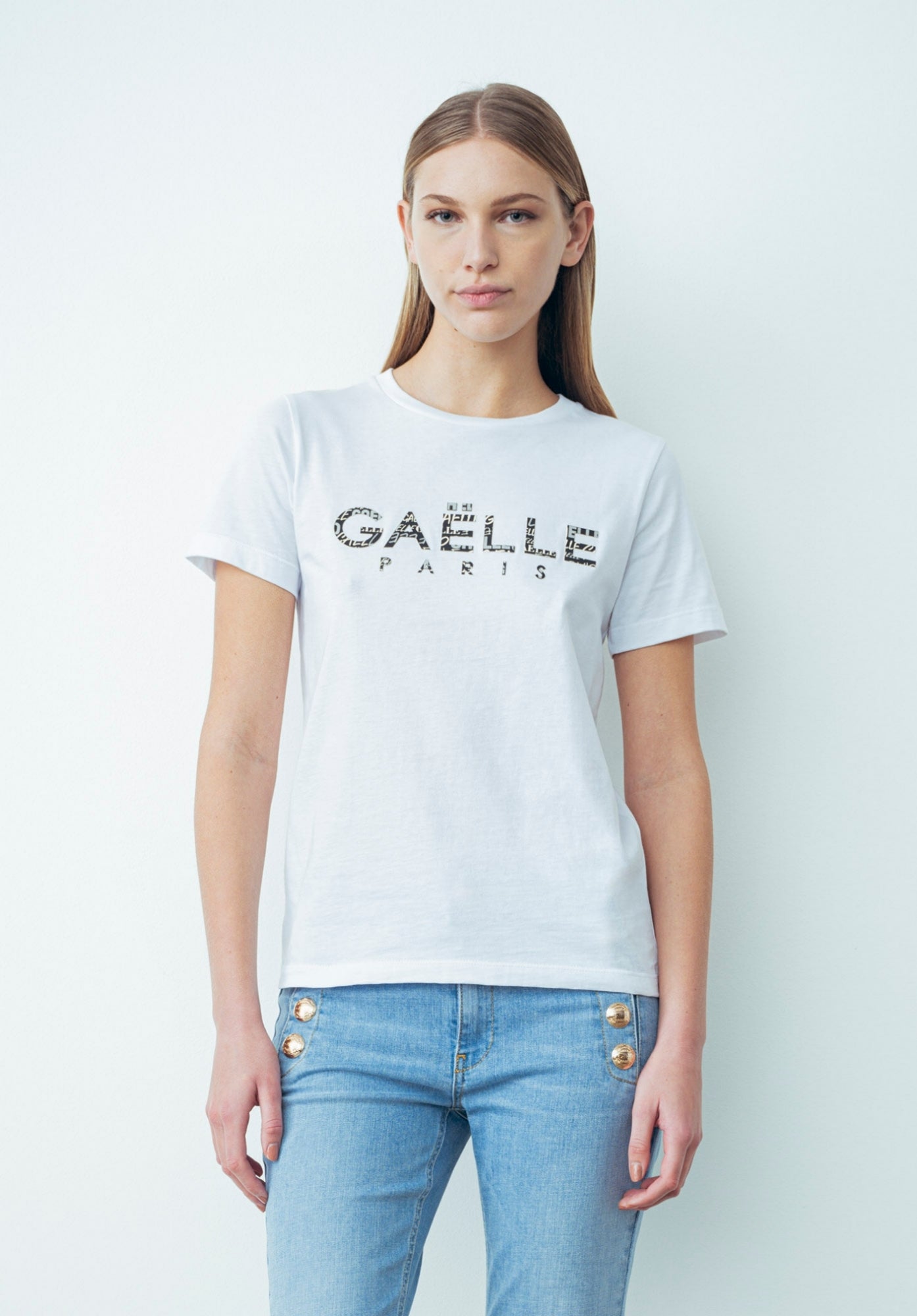 Gaëlle Paris donna t-shirt GAABW00341 BI01