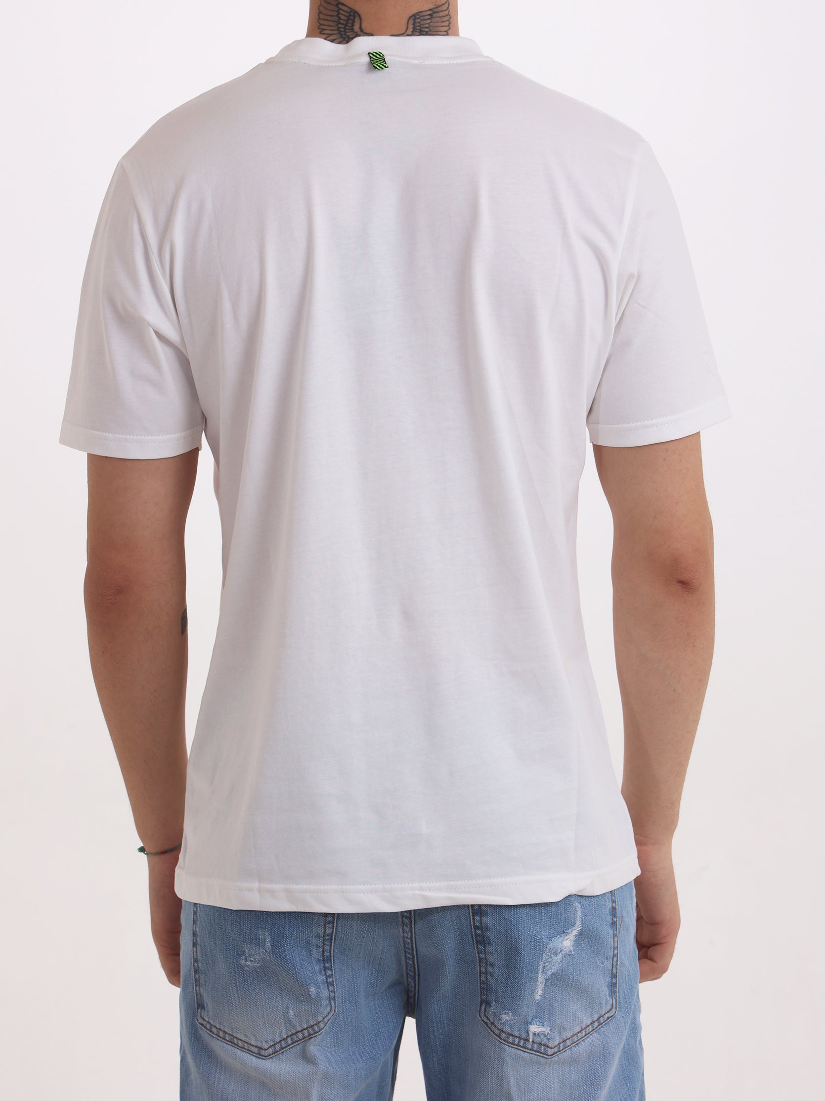 Fabrik Uomo T-shirt Bianco M1ELIO03