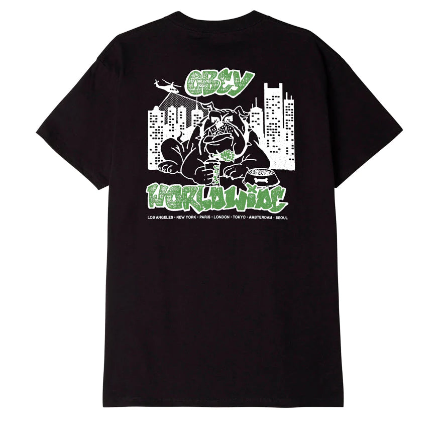 Obey Uomo T-shirt City Match Dog 22MC0000731