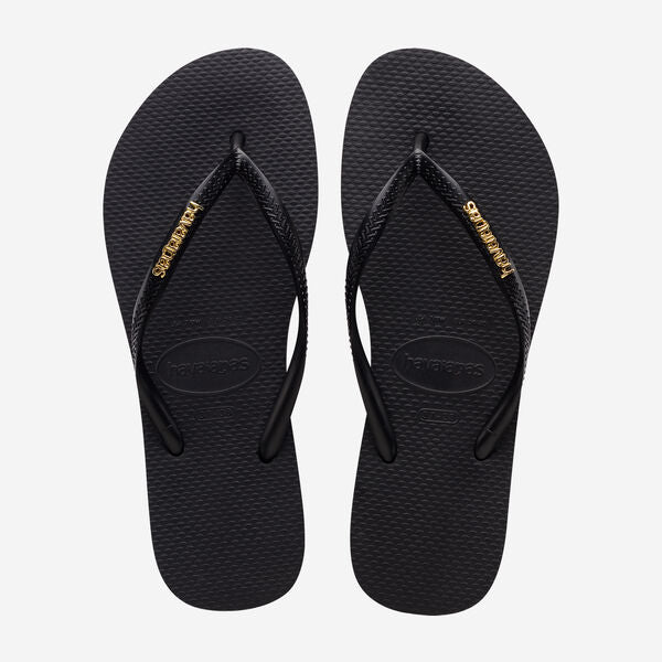 Havaians donna infradito Slim Logo Metal 41198751924