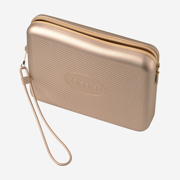Havaianas Borsa Beach Necessaire Metallic Champagne 4140561 77