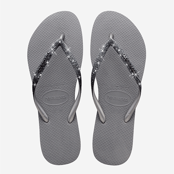 Havaianas Donna Infradito Slim Sparkle II Grigio 4146093 0154