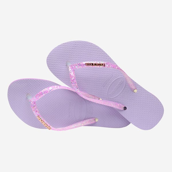 Havaianas Donna Infradito Slim Glitter Lilla .4147122 2297