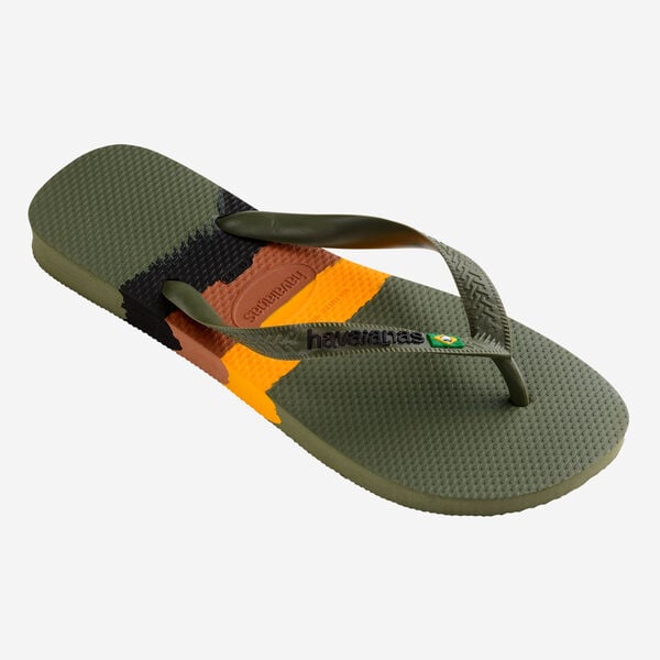 Havaianas Uomo Infradito Brasil Tech Verde 4147239 0869