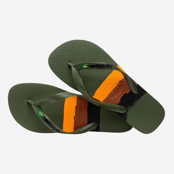 Havaianas Uomo Infradito Brasil Tech Verde 4147239 0869