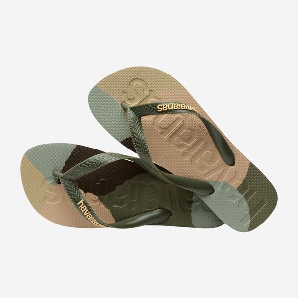 Havaianas Uomo Infradito Top Logomania Verde 4147526 0869