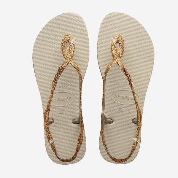 Havaianas Donna Infradito Luna Sparkle Beige 4148065 0121
