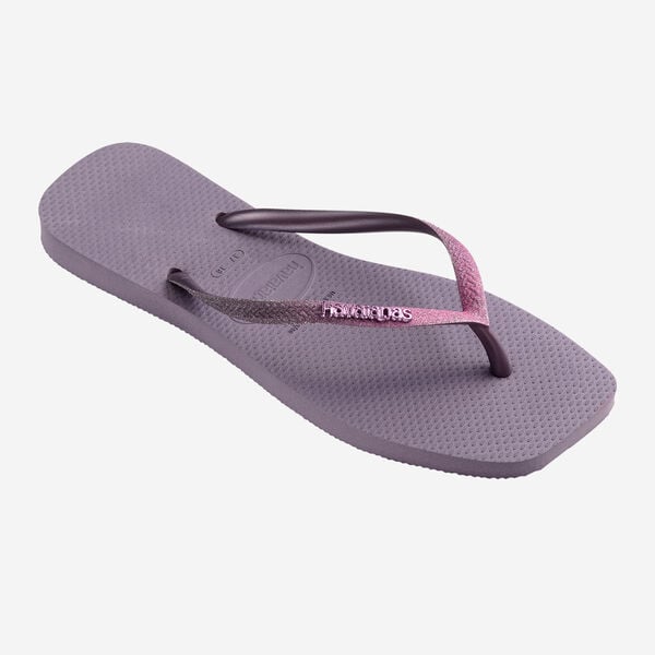 Havaianas Donna Infradito Square Glitter Viola 4148102 1780