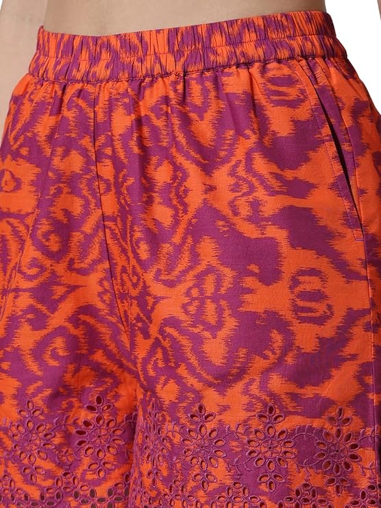 Only Donna short Lou Life emb loose ethnico 15313167 Tigerlily
