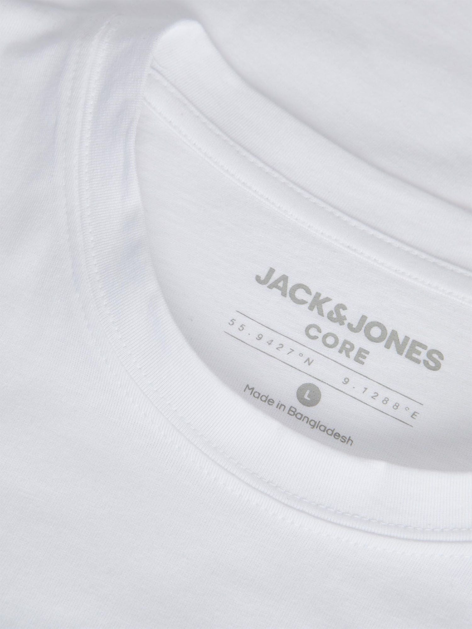 Jack & Jones uomo t-shirt Flora 12253401  White