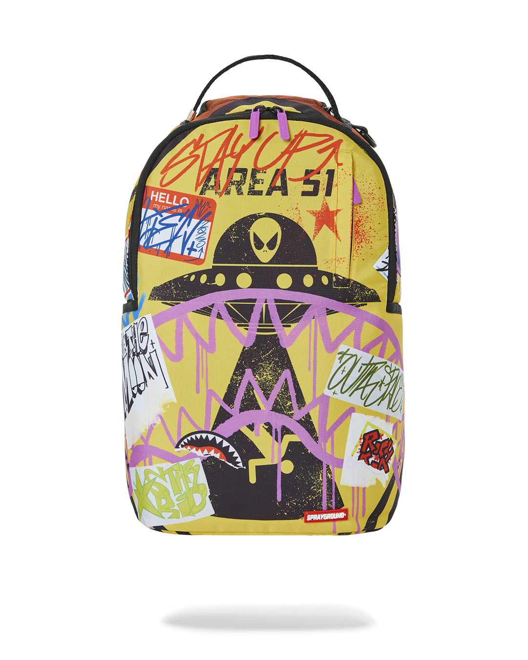 Sprayground zaino alien trashed sign 910B5257NSZ