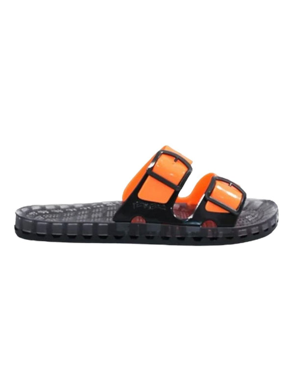 Sensi Uomo Sandalo La Jolla Black Fluo Arancione 4151/BF