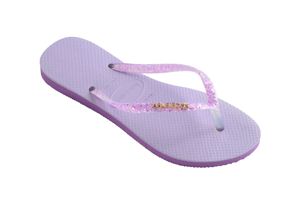 Havaianas Donna Infradito Slim Glitter Lilla .4147122 2297