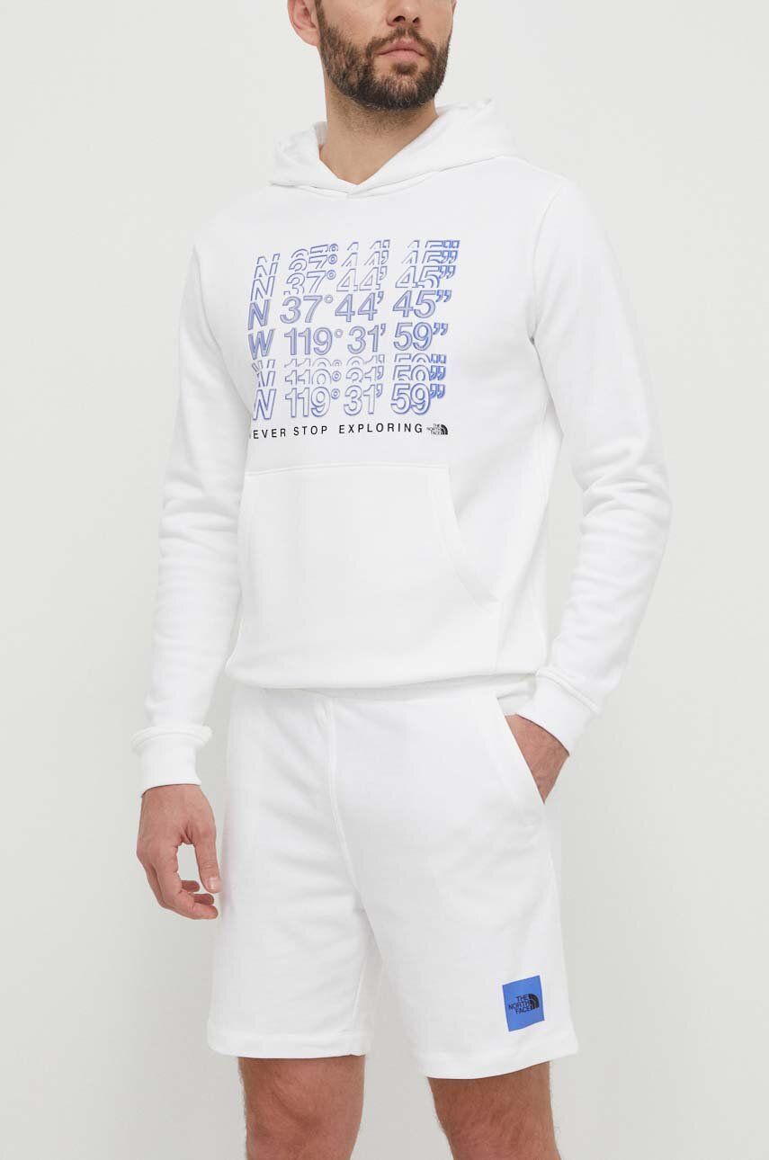 The North Face uomo bermuda M SS24 Coordinates NF0A87ECFN41 Bianco