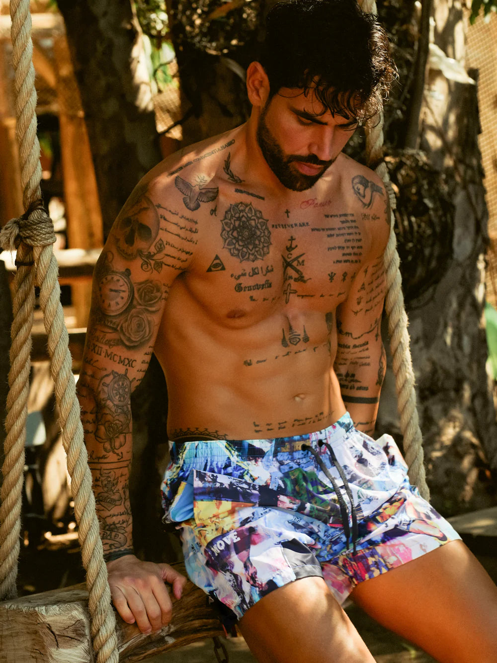 Move uomo costume Boxer S.Vincent SVN PRINT 25 Diego