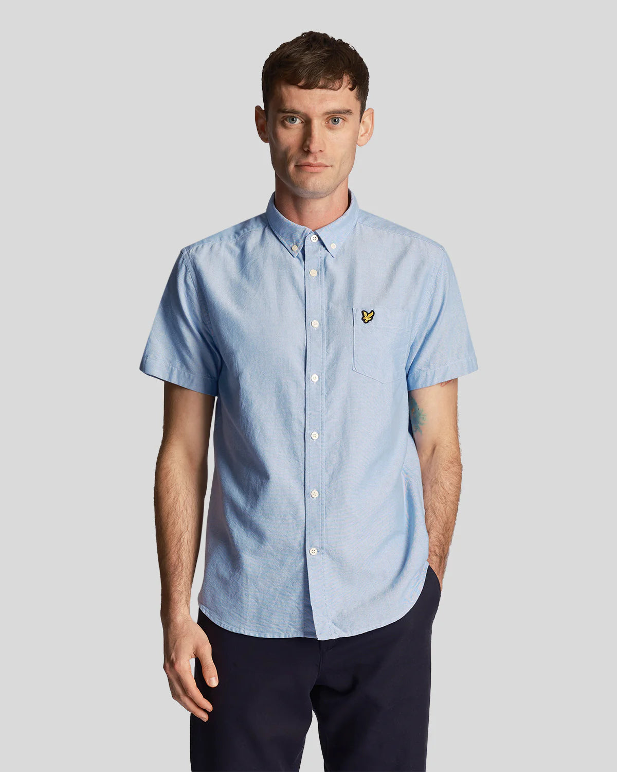 Lyle & Scott uomo camicia  Short Sleeve Oxford SW2004V X41