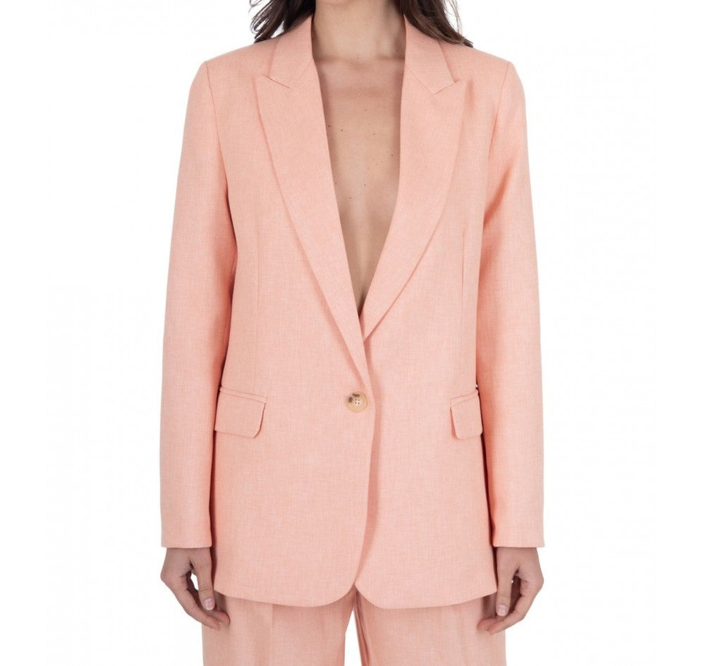 Vicolo Donna Giacca Blazer Pesca TE0192
