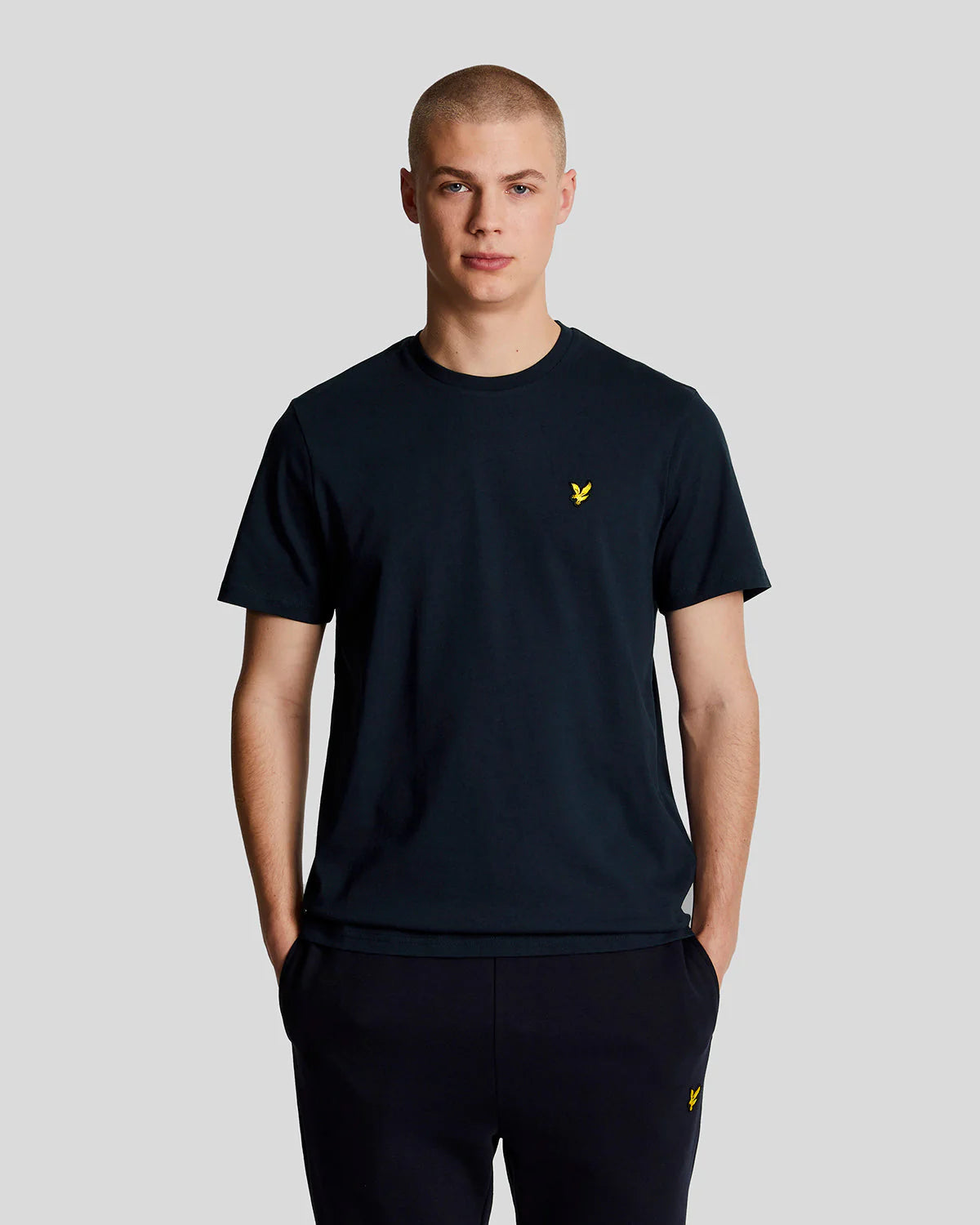 Lyle & Scott uomo t-shirt Plain TS400VOG z271 D.Navy