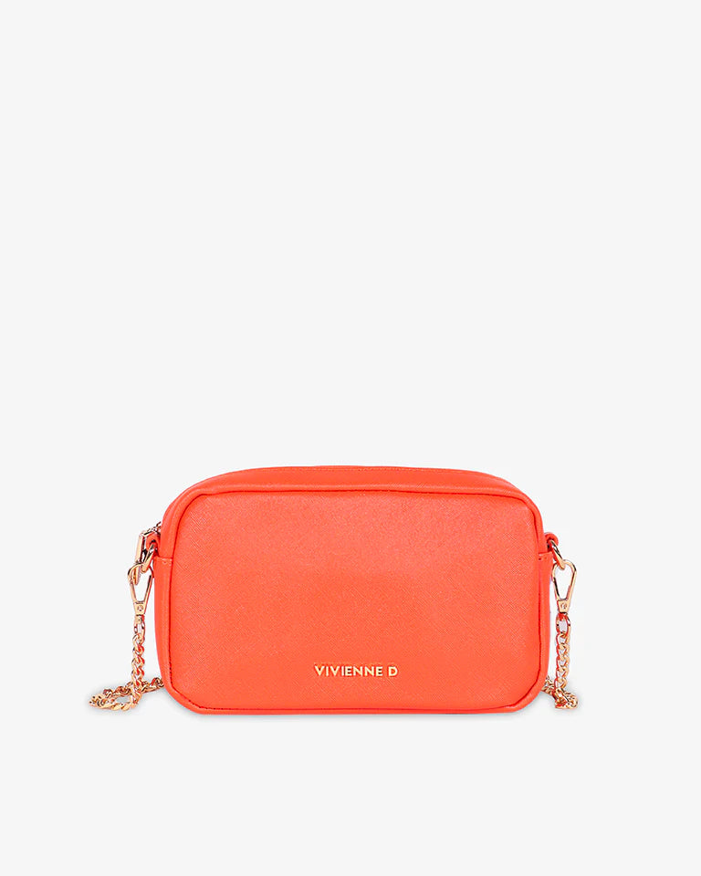 Vivienne D. donna borsa mini Santorini V044C colore Arancio