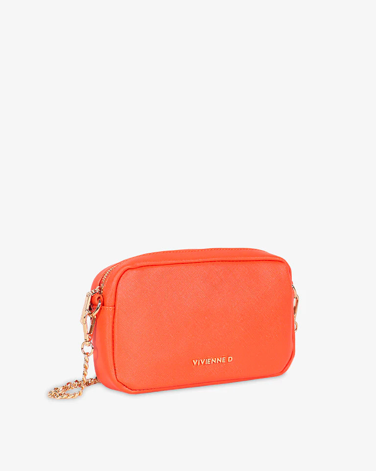 Vivienne D. donna borsa mini Santorini V044C colore Arancio