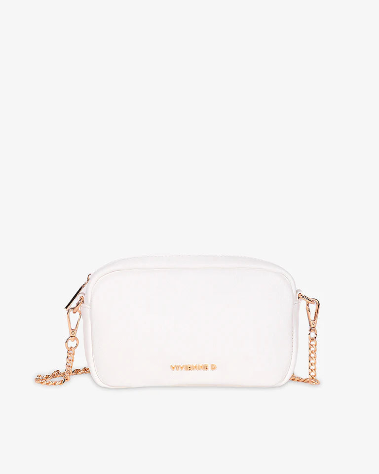 Vivienne D. donna borsa mini Santorini V044C colore Bianco