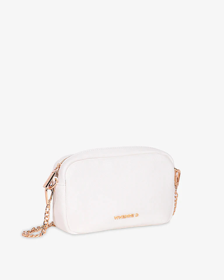 Vivienne D. donna borsa mini Santorini V044C colore Bianco