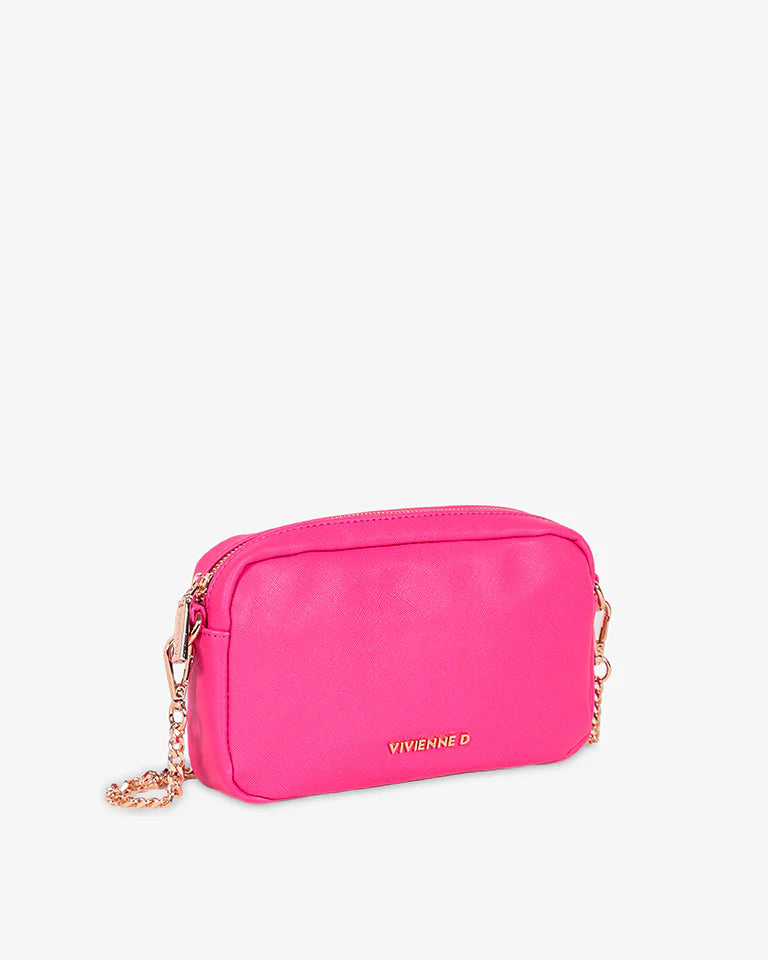 Vivienne D. donna borsa mini Santorini V044C Fuxia