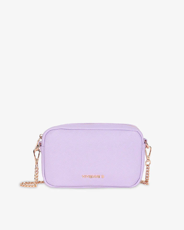 Vivienne D. donna borsa mini Santorini V044C Lilla