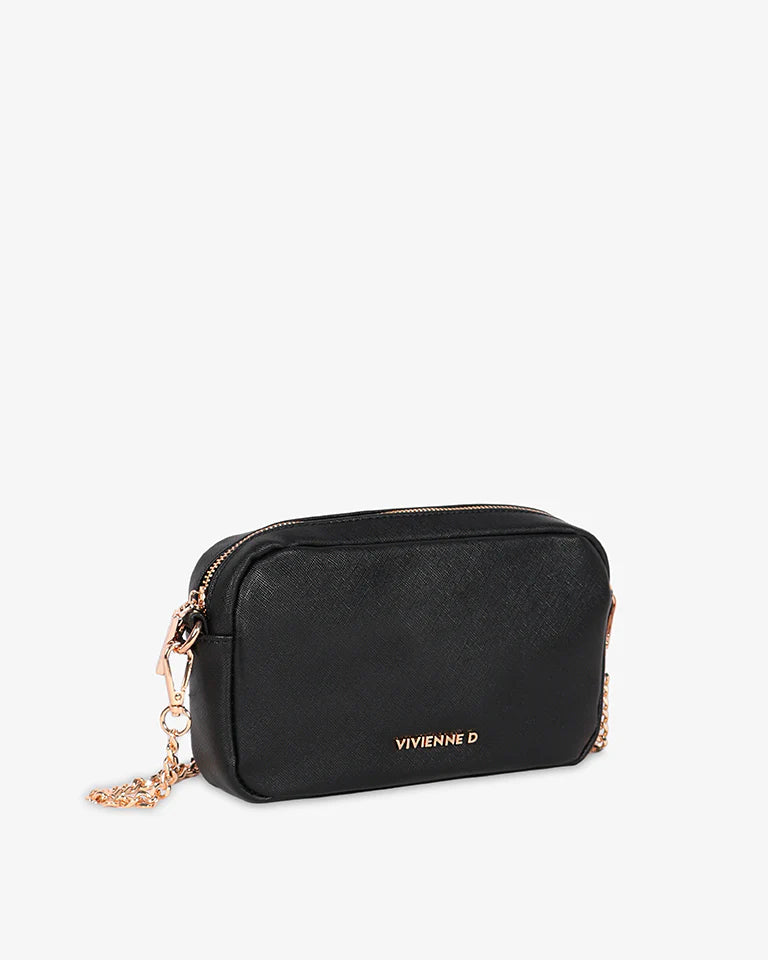 Vivienne D. donna borsa mini Santorini V044C Nero