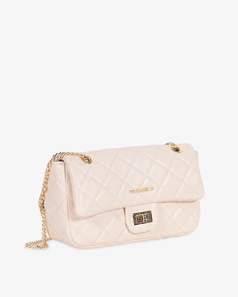 Vivienne D. donna borsa Daily Venezia V070 colore Bianco