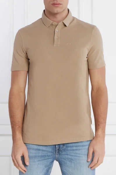 Armani Exchange uomo polo 3DZFAB ZJXUZ 1794 colore Beige