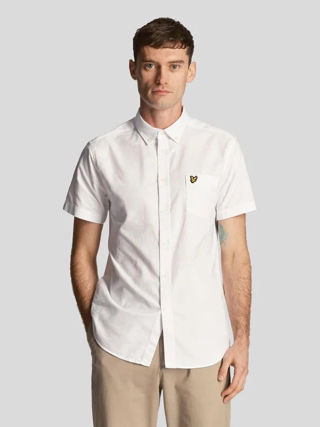 Lyle &amp; Scott uomo camicia Short Sleeve Oxford SW2004V 626