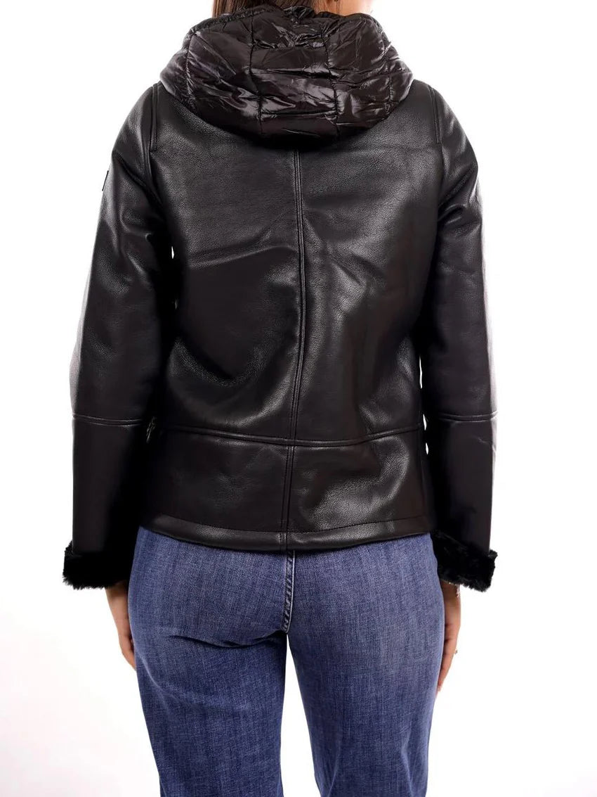 Yes Zee donna giubbino Pu Leather J018GB00 0801