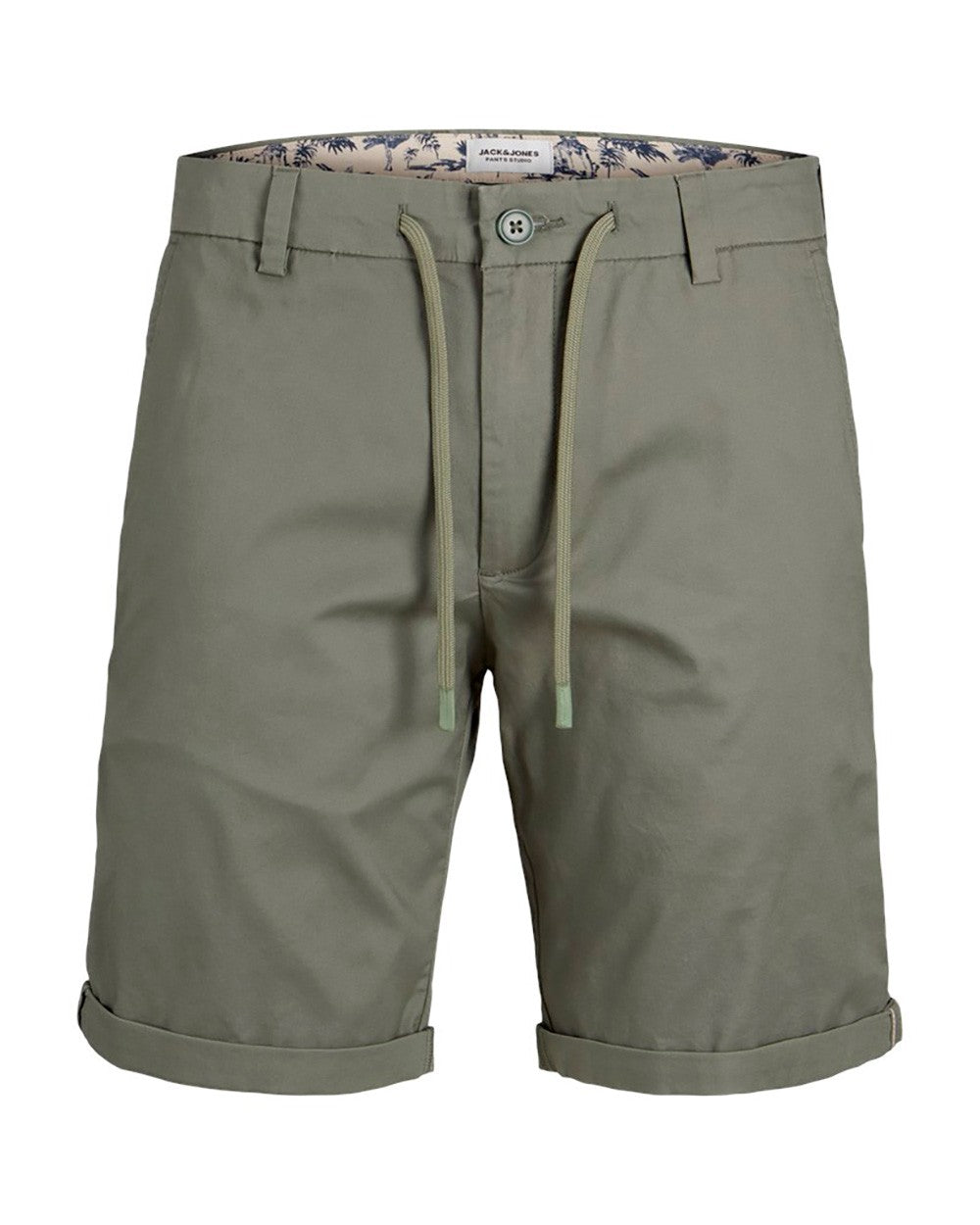 Jack &Jones uomo bermuda Marco Summer chino short 12253133 Agave Green