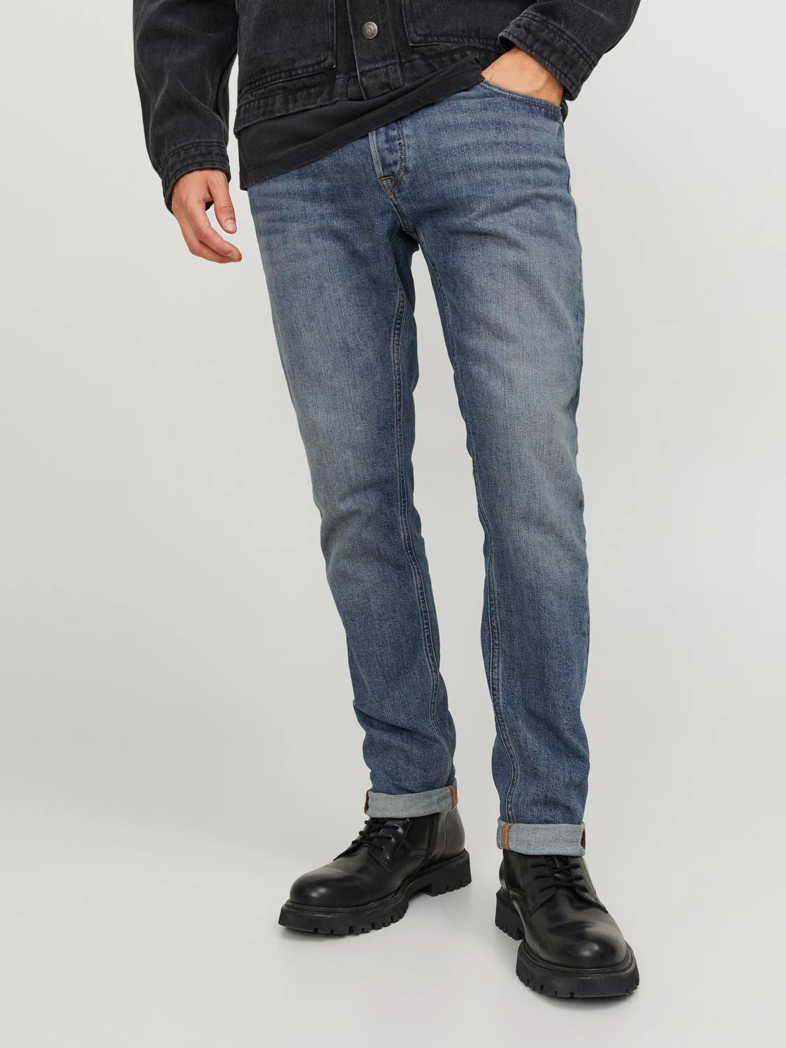 Jack & Jones uomo jeans Glenn Cole AM 271 noos 12252977 Blue Denim