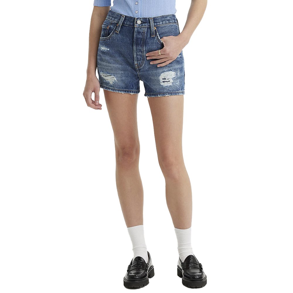 Levi's Donna Short 501 Original Blu scuro 56327-0312