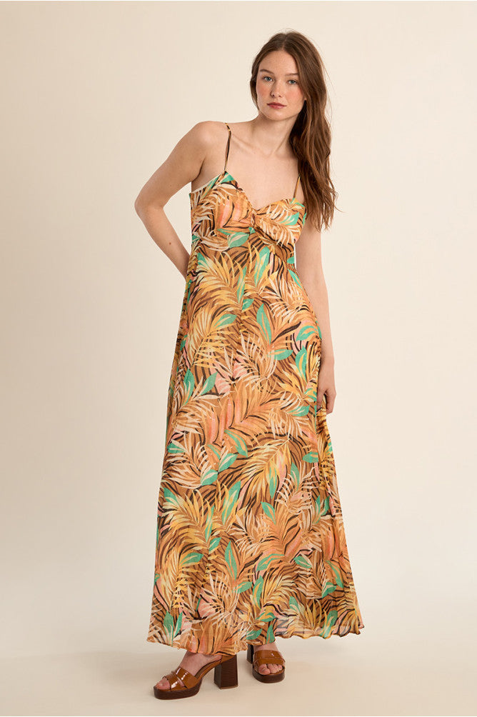 Molly Bracken donna abito LADIES WOVEN P1787EE – LOUNGE SHOP