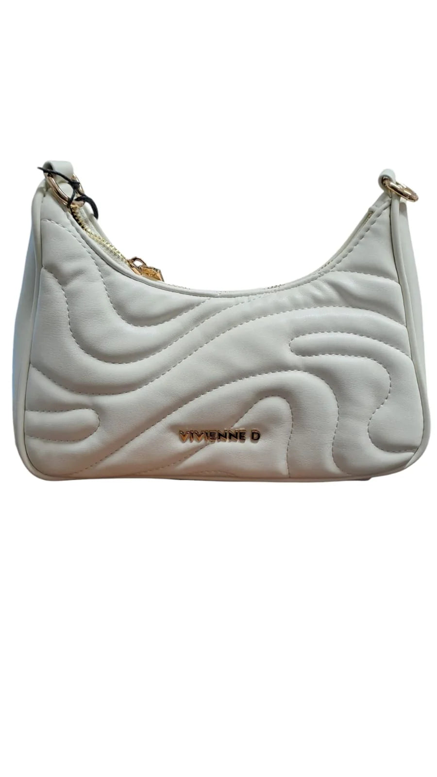 Vivienne D. donna borsa Mini Waves V135 Bianco