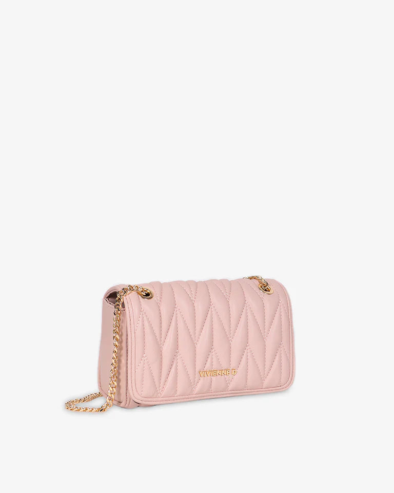 Vivienne D. donna borsa mini Marsiglia V051C Rosa