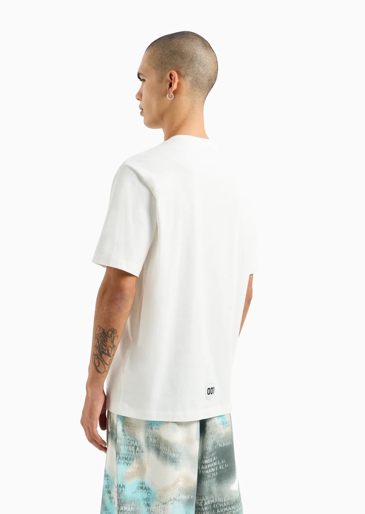 Armani Exchange uomo t-shirt 3DZTLE ZJ9JZ 1116 colore Bianco