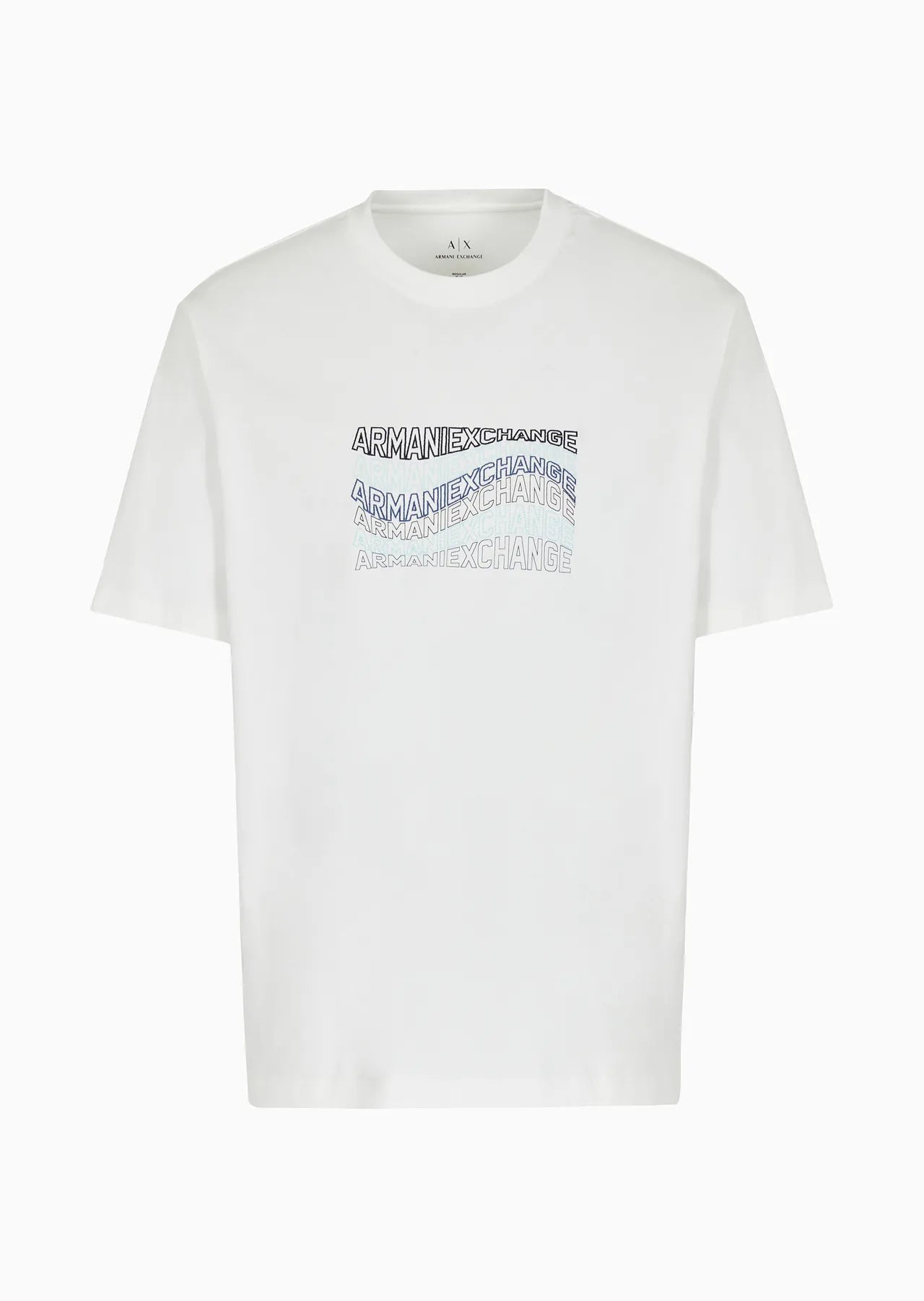 Armani Exchange uomo t-shirt 3DZTLE ZJ9JZ 1116 colore Bianco