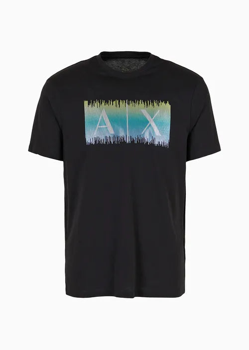 Armani Exchange uomo t-shirt 3DZTJG ZJBYZ 1200 Nero