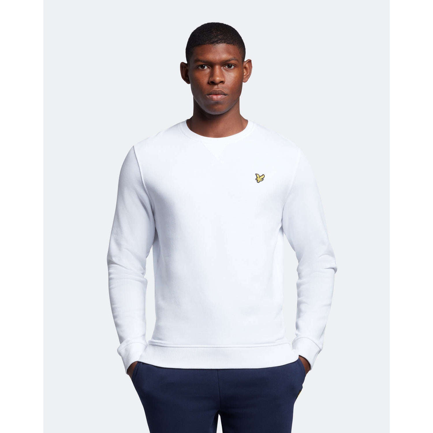 Lyle & Scott Uomo Felpa Bianca 626 ML424VOGE