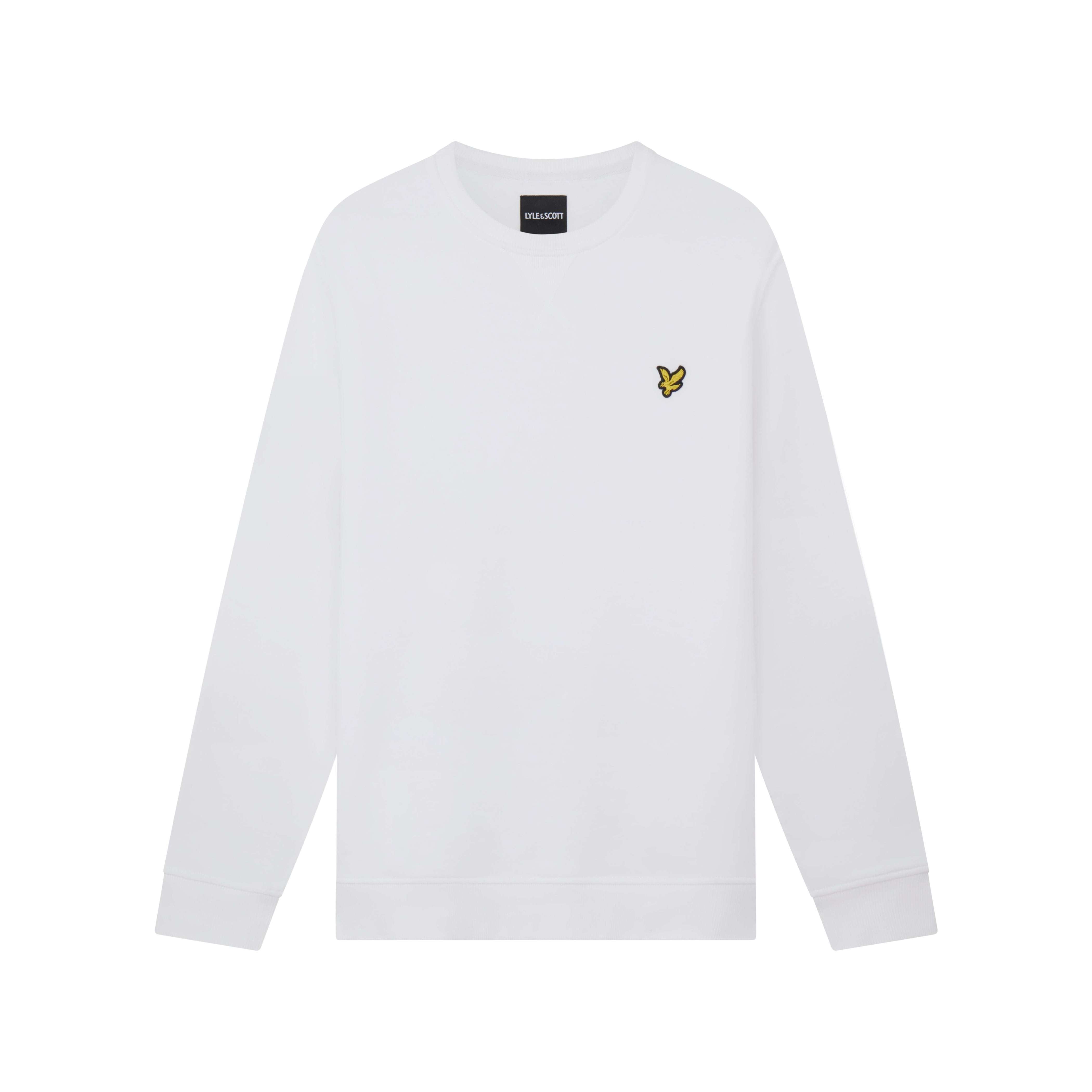 Lyle & Scott Uomo Felpa Bianca 626 ML424VOGE