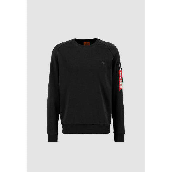 Alpha Indistries Uomo Felpa Nera 158320