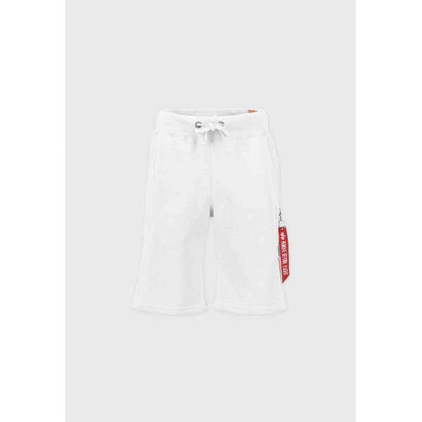 Alpha Industries Uomo Bermuda Bianco 166301