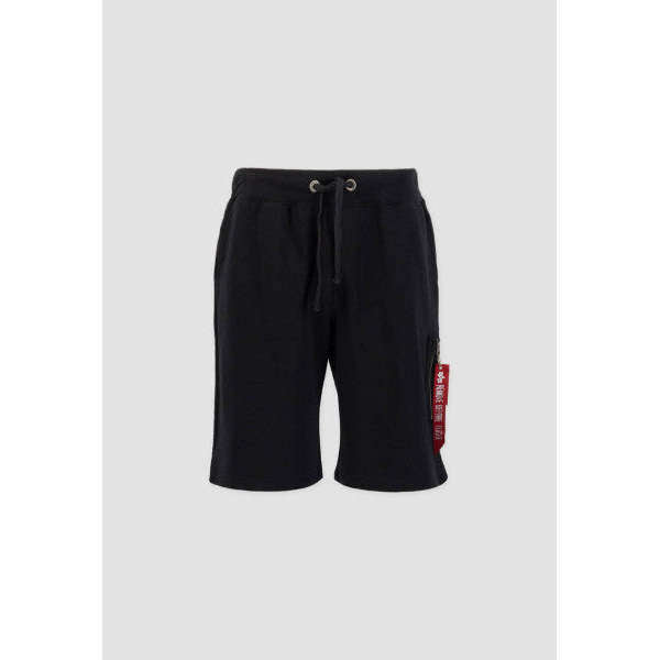 Alpha Industries Uomo Bermuda Nero 166301