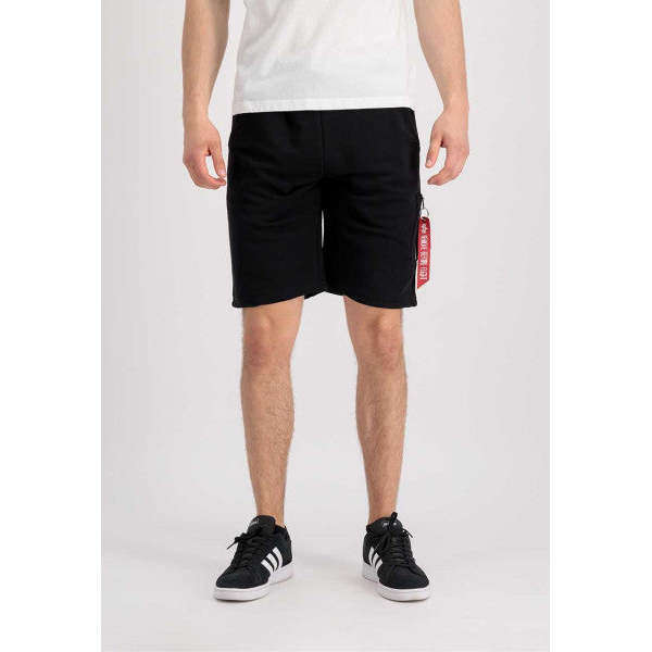 Alpha Industries Uomo Bermuda Nero 166301